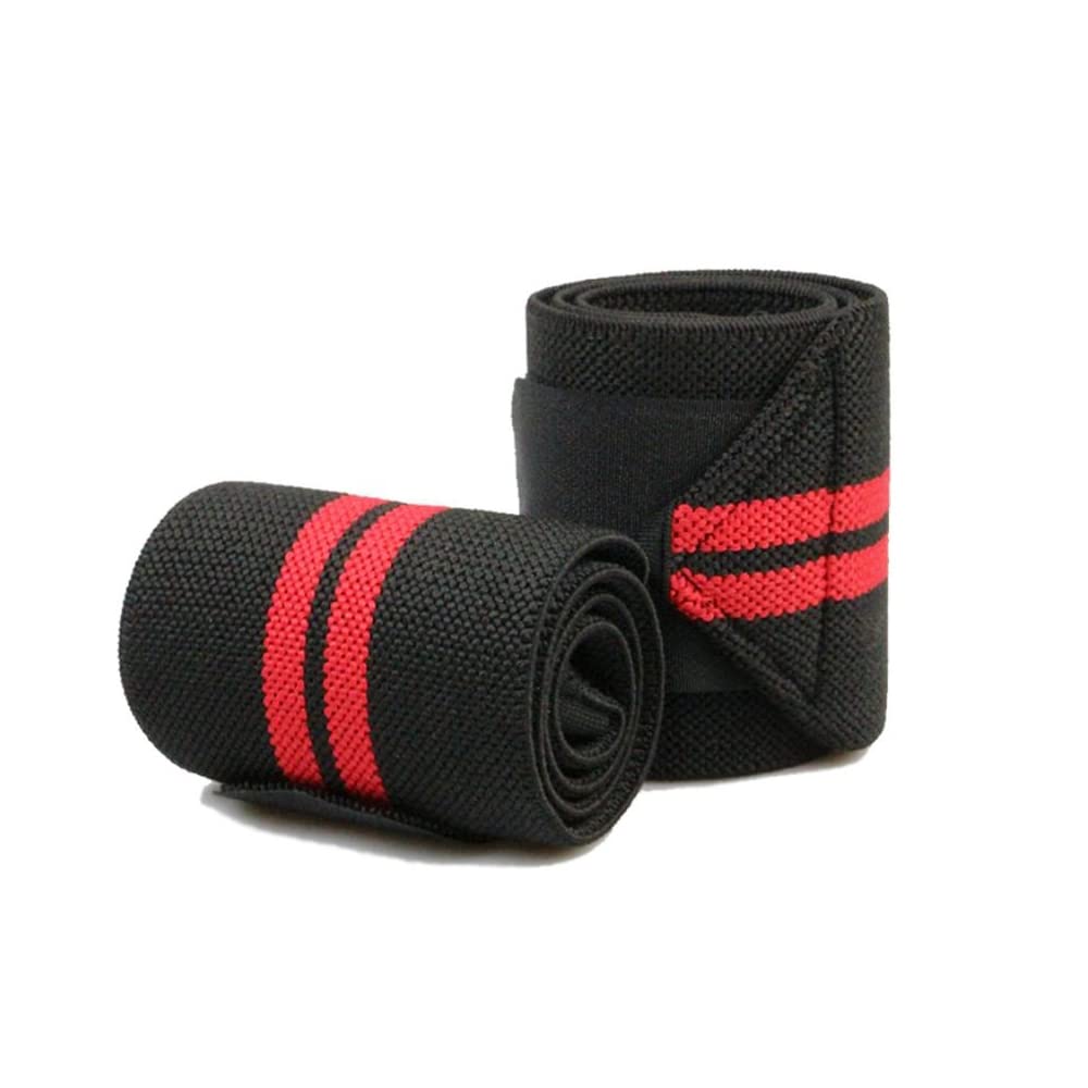 GRACE GUTS Wrist Support for Gym Band for Men & Women with Thumb Loop Straps for Wrist Support Sports Straps for Gym -Red-image-44