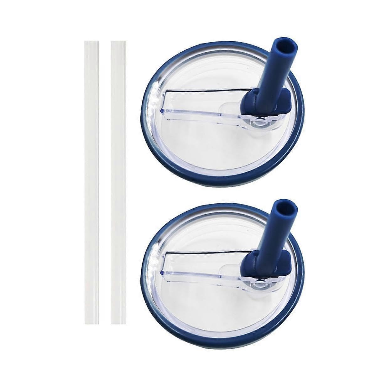 JOYHAPPST 40oz Replaceble Tumbler Flip Straw Lid for Quencher Straw Lid Replacement Fit for HydroJug Traveler Part D