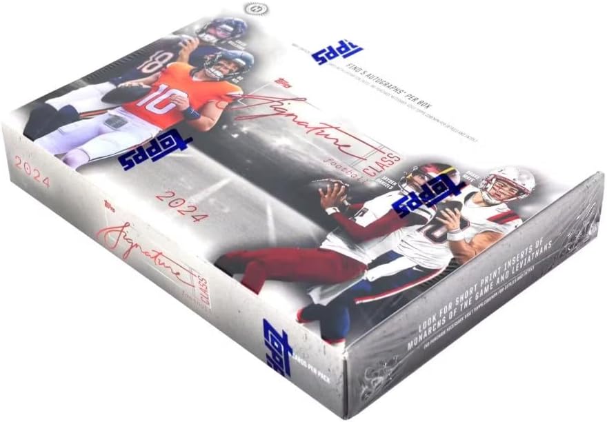 2024 Topps Signature Class Football Sealed Hobby Box (5 Autograph/Box)