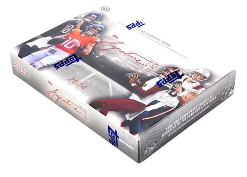 2024 Topps Signature Class Football Sealed Hobby Box (5 Autograph/Box)