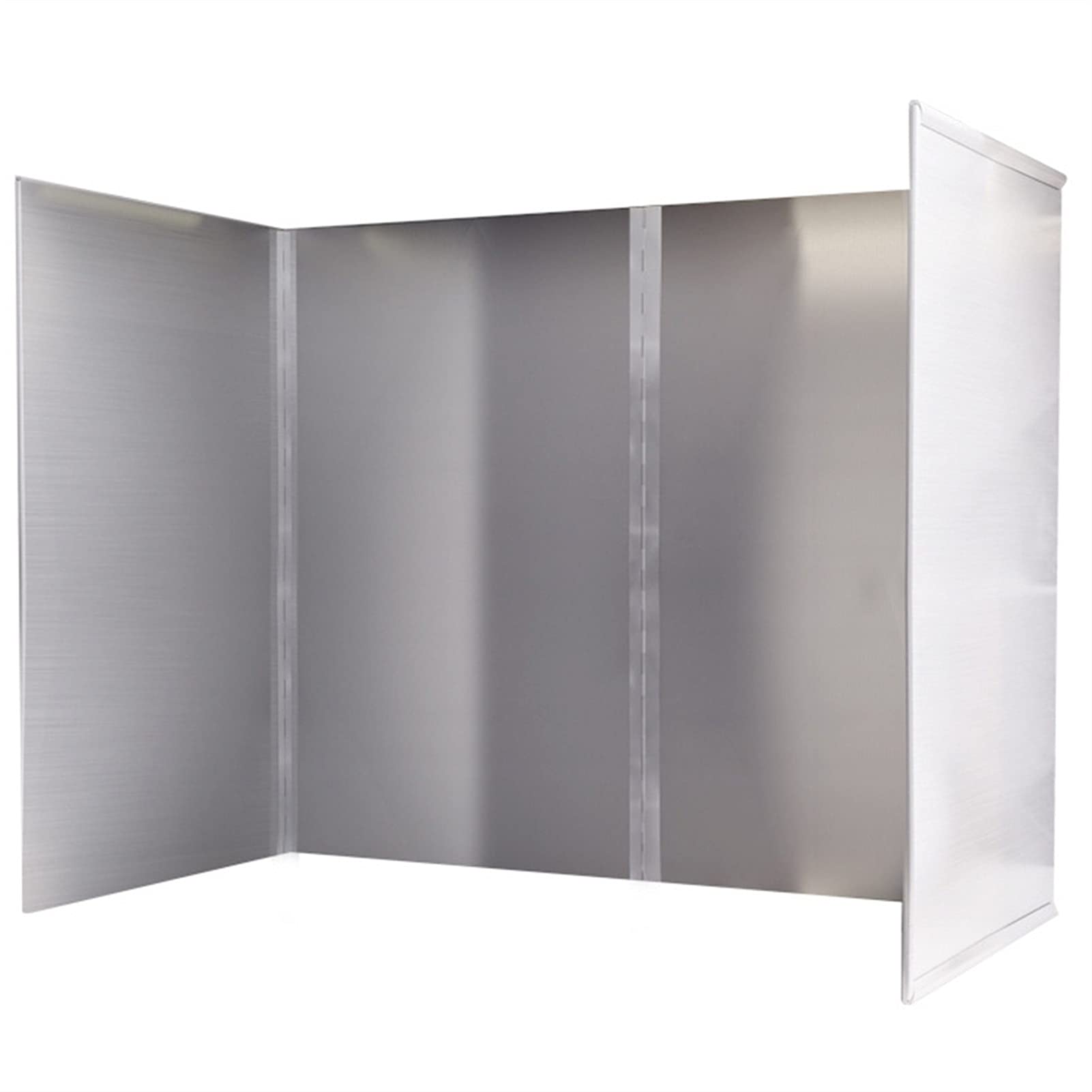 Écran Anti-Éclaboussures Antiadhésif Pour Cuisinière à Gaz - Plaque Aluminium Protège Cuisine Contre Projections D'Huile, 82x32.5cm