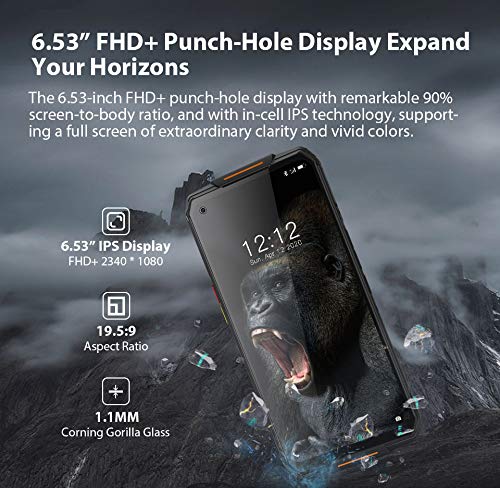 Amazon | OUKITEL WP7フラッグシップの頑丈な携帯電話、48MPトリプル