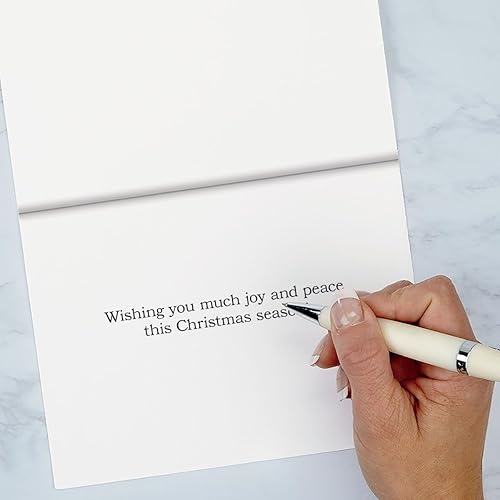 Miniatura 3 de Colorful Images Joy & Peace Tarjetas de Navidad - Juego de 24 tarjetas, sobres y sellos, cartulina, 5 x 7 pulgadas