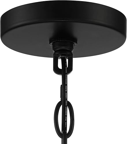 Miniatura 5 de Possini Euro Design Carrine - Lámpara colgante de 15 1/4 pulgadas de ancho, moderno, cristal transparente, 4 lámparas para comedor, casa, vestíbulo,