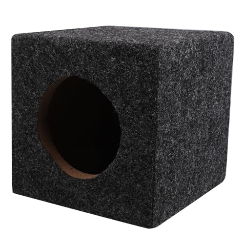 Enceinte portable stéréo en bois rigide pour installation audio automobile