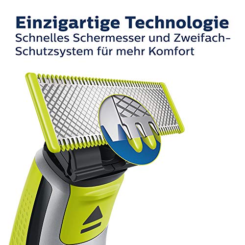 Philips QP2630 / 30 OneBlade Face & Body, 4 verstopfte Gesichter + 1 verstopfter Körper - Autonomie 60 Minuten - Image 3