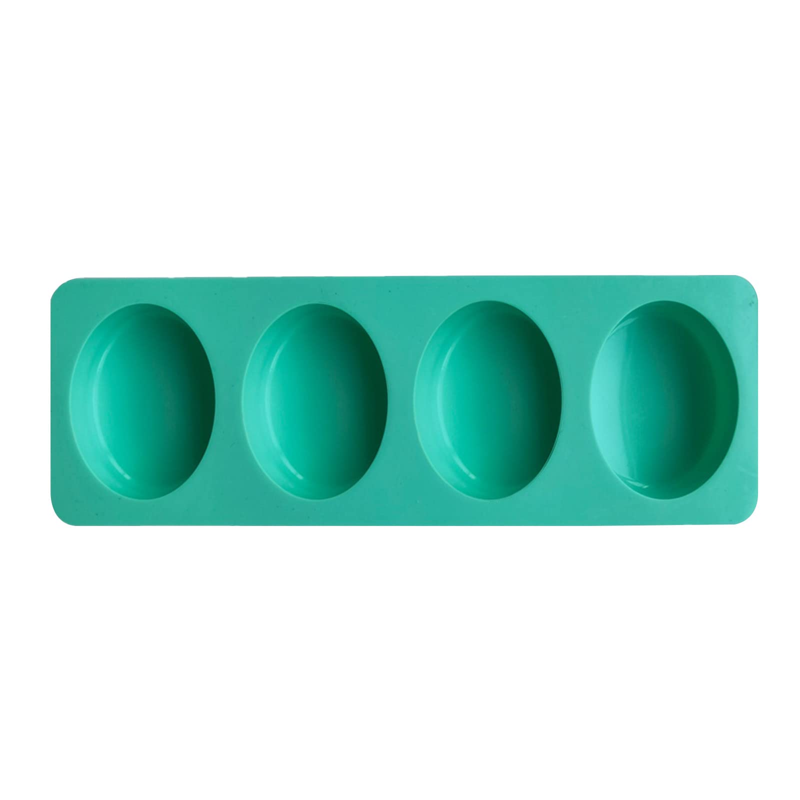 Kalttoy Round Soap Casting Resin Molds Square Oval Soap Silicone Loofah Bath-Bombs Epoxy for Cake-Decor Casting Resin Molds Bath-bombs Steamer Silicone for Craft