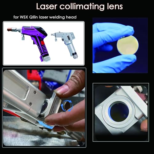 Image of Laser Welding Collimation Lens D20*3.5-F50 Dia.20mm Collimated Plano Convex Lens,QILIN BWT20,F50,CT3.5 Cleaning Machine, for Hand-held Welding Head (D20*3.5-F50)