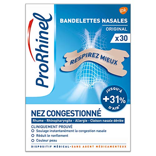 ProRhinel 30 Bandelettes Nasales Original