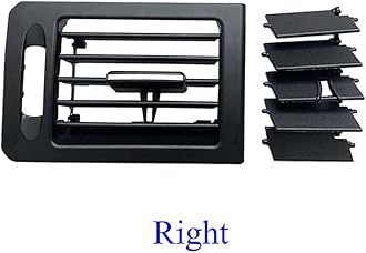 Front Right Air Conditioning Cover Dashboard AC Vent Grille Panel Replacement Trim Compatible With Mercedes Benz W204 C Class 180 200 220 230 260 300 350 2048300854, 2008-2011 (Black Right)