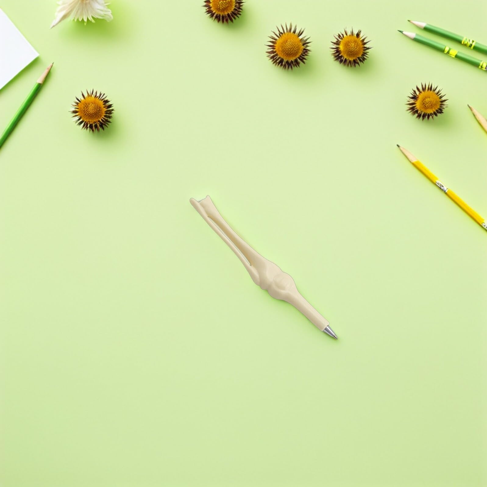 Housoutil 60 Pièces Lot de Stylos à Bille Créatifs Forme Dos Stylo Original pour de Santé Étudiants et Bureau Plastique Solide Confortable à Écrire Couleur Aléatoire
