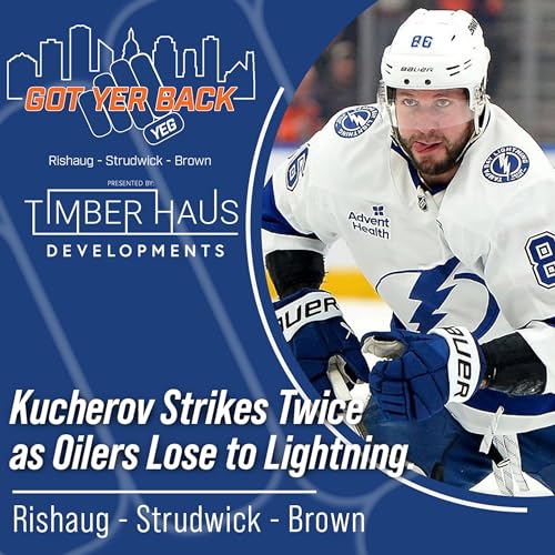 Kucherov Strikes Twice as Oilers Lose to Lightning.