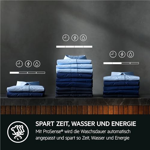 AEG Waschmaschine Toplader, 40 cm, Testsieger Stiftung Warentest, 6 kg, Serie 7000 ProSteam-Dampf-Programm – Weniger Bügeln & mehr Frische, Mengenautomatik, Inverter Motor, 1200 U/min, LTR7A70260