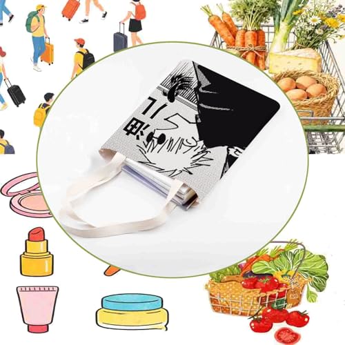Bolsa Tote Anime Jujitsu Manga FEELMEM miniatura 7