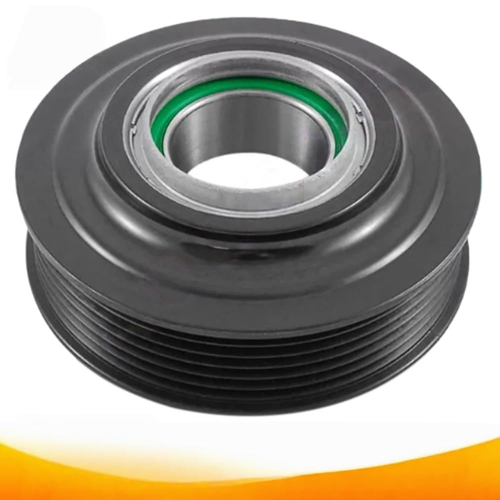 embrayage climatisation Poulie d'embrayage de compresseur AC, Convient pour VV Transporter T5 Amarok Multivan 7E0820803 7E0820803F 7E0260803G 7SEU17C A/C kit embrayage clim