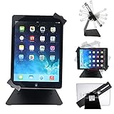 iPad Desktop Anti-Theft Security Kiosk POS Stand Holder Enclosure with Lock & Key for iPad, Surface...