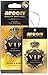 AREON VIP - Hanging Cardboard Air Freshener for Car, Home & Office - Premium Cologne Perfume with Natural Fragrances - Long Lasting, Fresh, Luxurious Scent - Stylish Design - Black King, Pack of 3