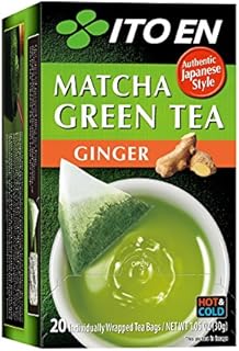 Ito En Traditional Matcha Green Tea Bags, (Pack of 8), 20 Count, 160 Teabags Total