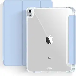 Capa iPad Air 4a, 5a e 6a Geração 10.9″ - WB Ultra Leve Antichoque - Azul Clara