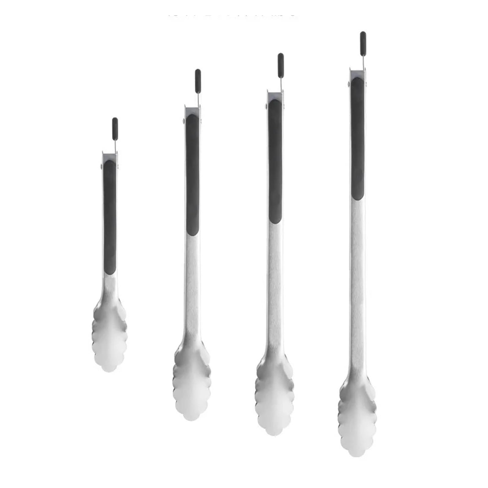 Szczypce do grillowania, Szczypce do grilla ze stali nierdzewnej, antypoślizgowe, 9–16 cali, klips serwowania(16-inch)