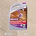 Rejuvenate Professional Wood Floor Restorer and Polish with Durable Finish Application Satin Finish 32oz & All Fllors Cleaner 128oz