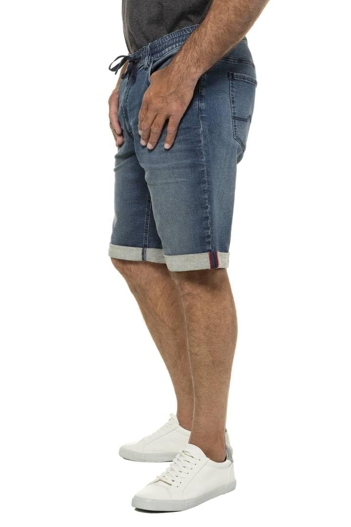 JP 1880 Men's Große Größen Superstretch Bermuda, Rf Bermuda Shorts Not Applicable, Dark Denim, 54