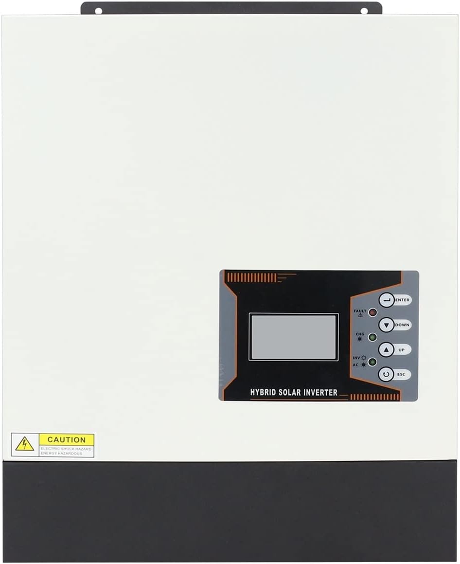 ソーラー充電コントローラ 5kWハイブリッドソーラーインバータ 軽く太陽充電器5000W純粋な正弦波インバータ USBポートチャージ多機能太陽光制御装置インバータレギュレータ 急速、効率的、安全な充電