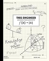Engineering Notebook: Graph Paper Notebook Quadrille 4 X 4 Quad Ruled Book: 100 Pages (.25" Lab Grid Format), 8" x 10" 1731045891 Book Cover