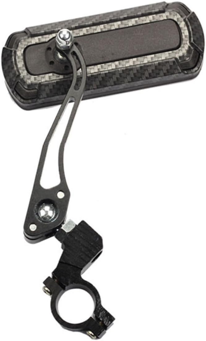 2pairs Texture Rotating Rear View Mirror for Mountain and Road Lightweight Scratch-resistant Design for