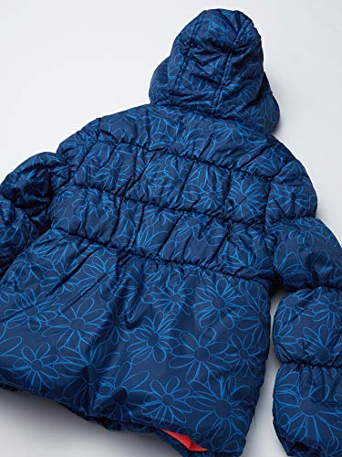 Pink Platinum Girls\' Puffer Jacket, Navy, 10/12