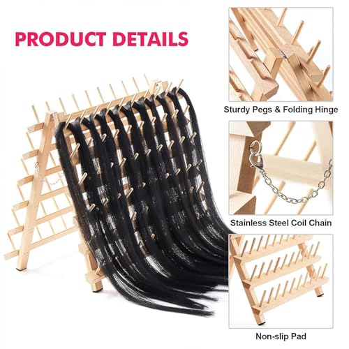 Fils emmêlés ? Solutionnez avec le support point de croix 120 bobines - 6