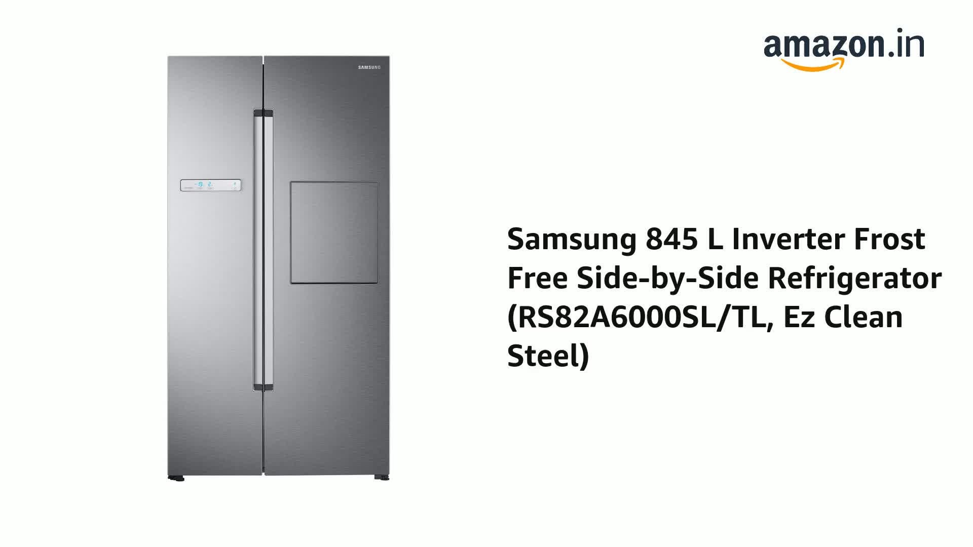 samsung refrigerator rs82a6000sl