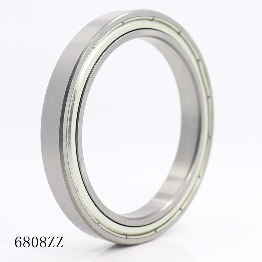 6808ZZ roulement à billes gorge profonde ABEC-1 de précision 40x52x7mm roulements Section mince 6808Z 61808Z 6808 ZZ