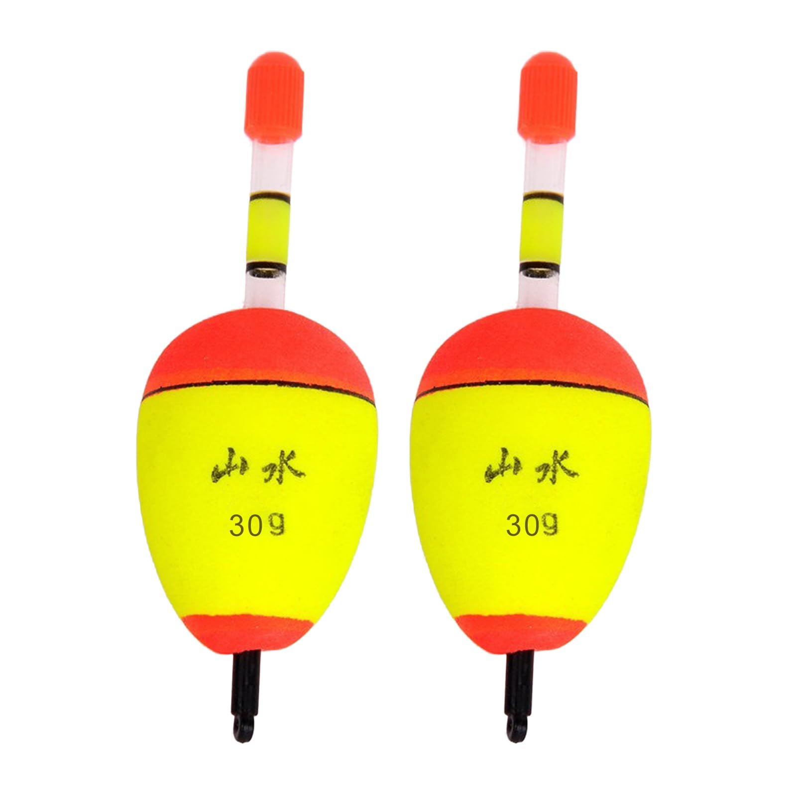 matumou 2Pcs Vertical Sea Ocean Fishing Floats Buoy Fish Tackle Tools Accessory
