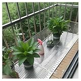 Aluminum Perforated Metal Sheets 50x35 cm, 1/3 Openings, 0.32