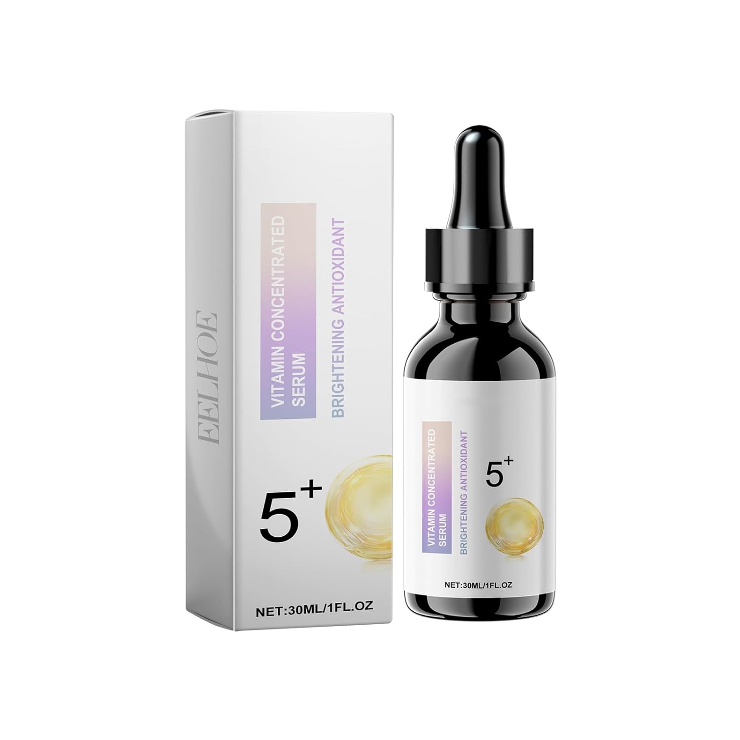 Super Vitamin C Face Serum, Antioxidant Serum for Face Anti Aging with Ascorbic Acid & Niacinamide – for Dark Spots, Uneven Skin Tone, Wrinkles, Neck Lines 1.01oz