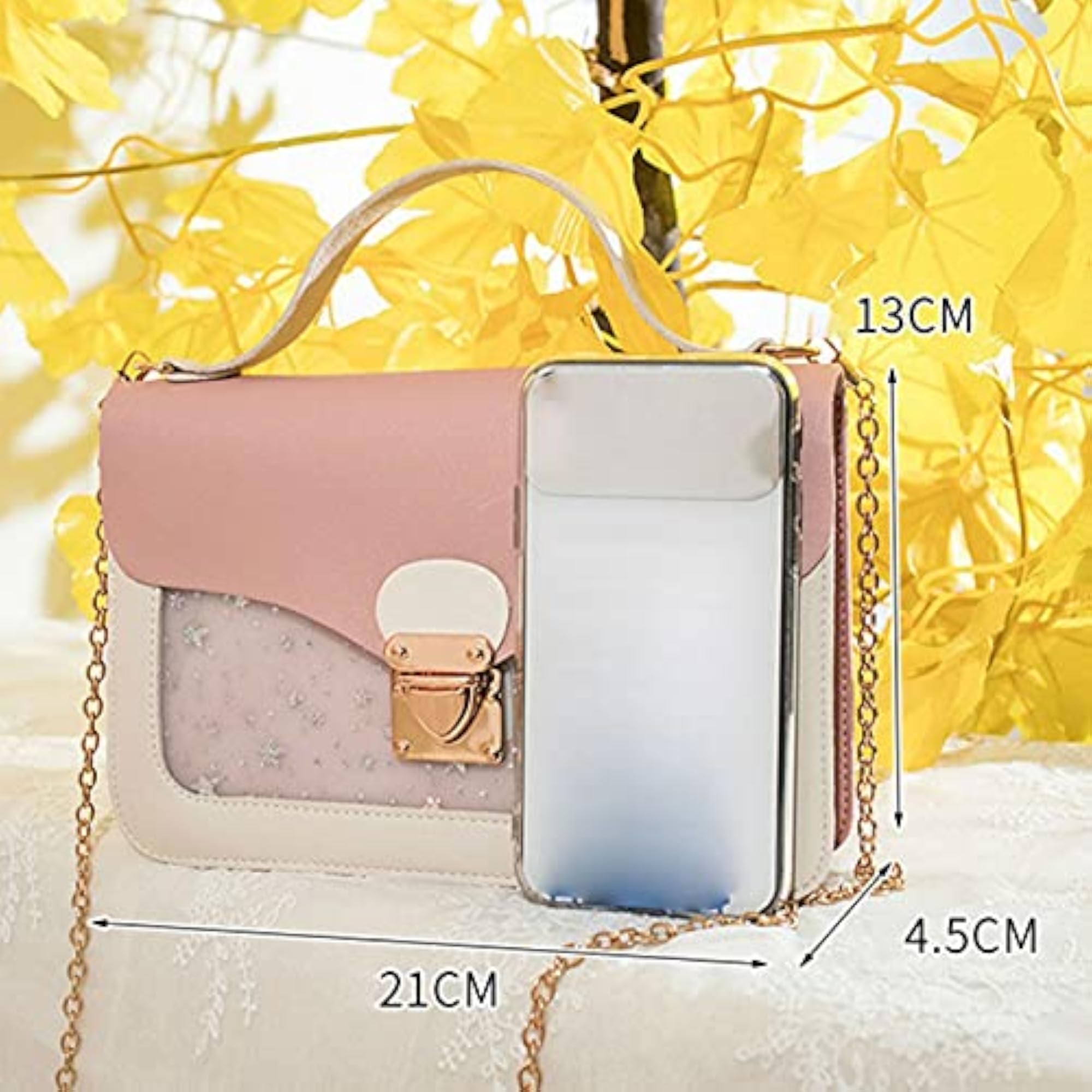Women's Mobile Phone Small Square Printing Shoulder Bag