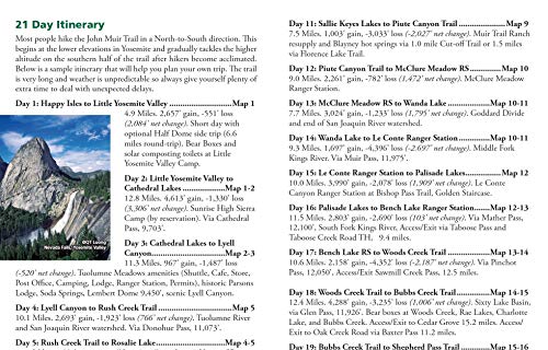 John Muir Trail Topographic Map Guide (National Geographic Topographic Map Guide) (National Geographic Topographic Map Guide, 1001) - Image 4