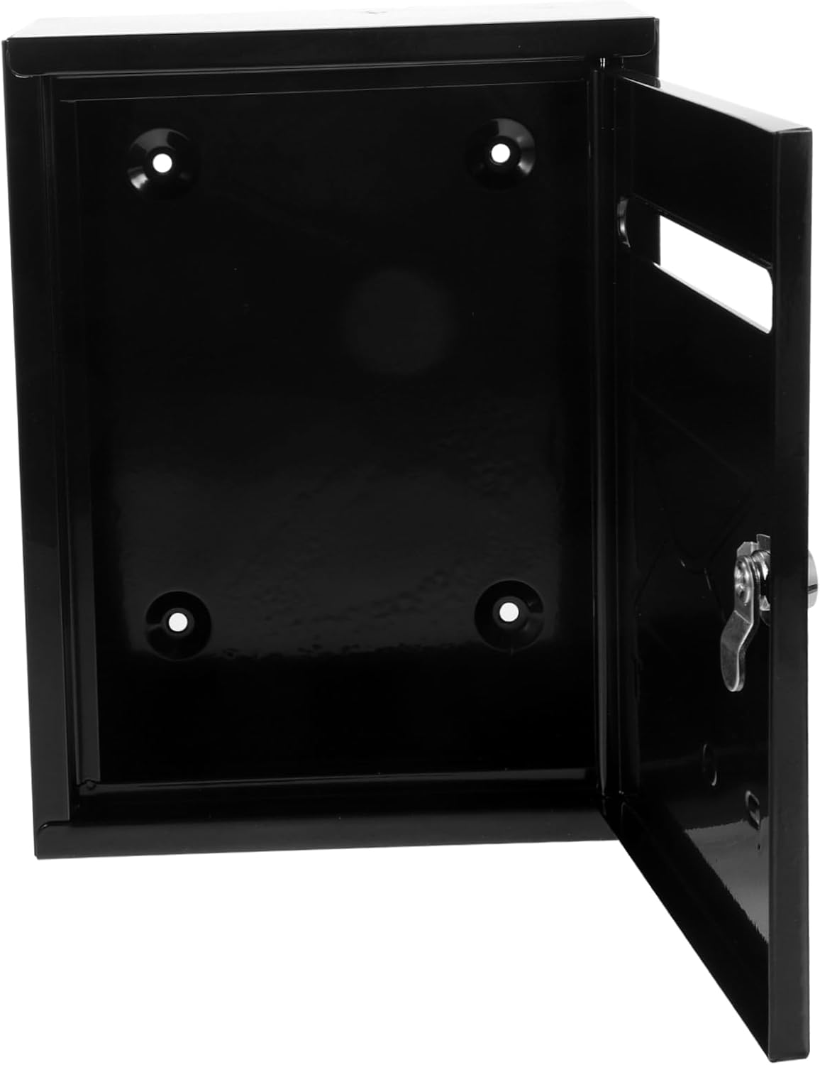 SUPVOX Wall-Mount Mailbox for Outdoor Use Vintage European Style Metal Letter Box Lock for Home and Garden and Weatherproof Design for Secure Mail Storage