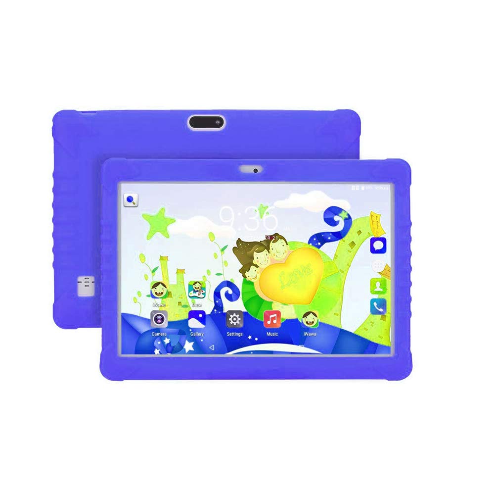10.1'' Kids Tablet Android 8.0 Quad Core 1+16GB HD WiFi 3G Phone Phablet(Blue)