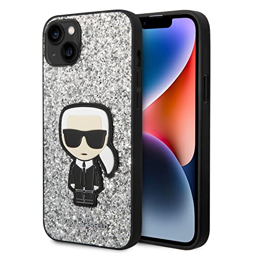 Karl Lagerfeld KLHCP14MGFKPG Coque de Protection Rigide pour iPhone 14 Plus 6,7"