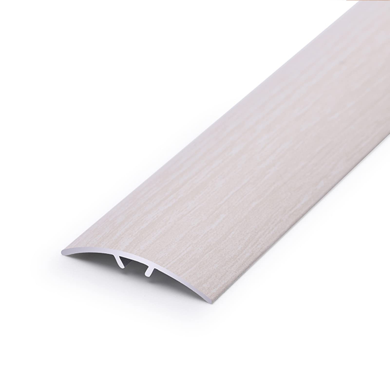 Bande de transition pour tapis bois carrelage seuil aluminium pour sol irrégulier de 4cm