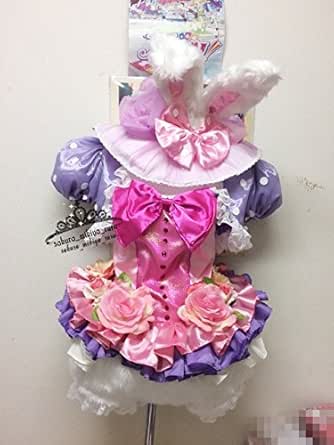 Amazon Co Jp コスプレ衣装 ディズニー イースターダンサー エンドバニー 靴下 手袋 オーダーサイズ可能 クリスマス ハロウィン イベント 仮装 コスチューム ホビー