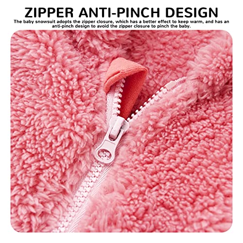 Baby Boy Girl Snowsuit Winter Warm Clothes Coat Infant Jumpsuit Toddler Outfit4