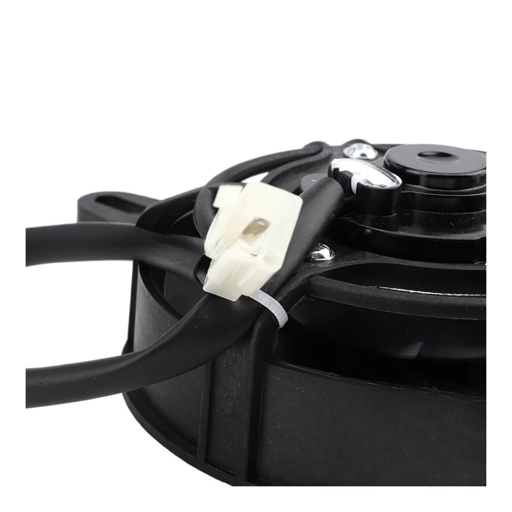 Radiador Ventilador refrigeración Ventilador refrigeración para Motocicleta Dirt Pit Bike 200 CC, 250 y 300, 120 mm, con tracción en Las Cuatro Ruedas, Enfriador de Aceite, radiador Agua, 12 V