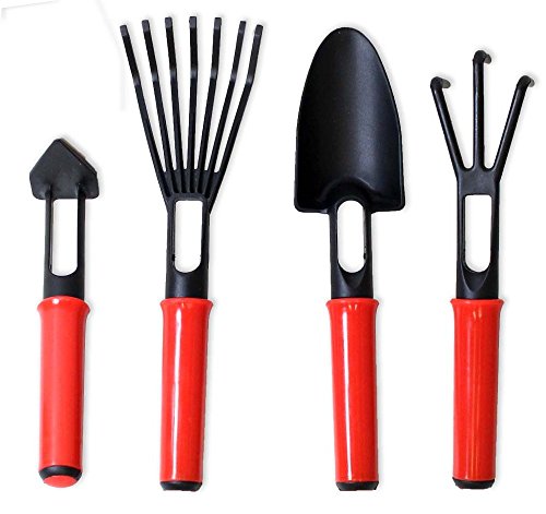 HAWK ABS LIGHT-WEIGHT MINI GARDEN TOOL 4-PIECE SET - GT1100