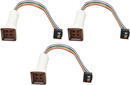 3 Pieces Key Programmer Adapter Cable Car Key Coding Tool Cable OBD2 Key Programmer Code Reader Adapter Cable For EWS AK90