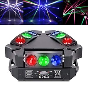 LED bar licht 9X3W RGB LED Moving Beam koplamp KTV DJ Disco Lighting