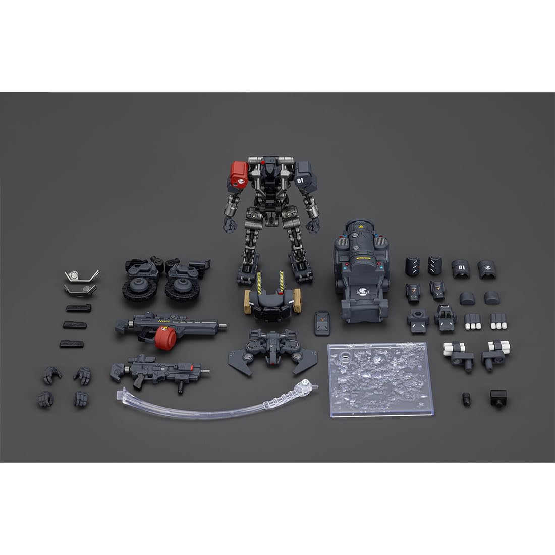 Figura articulada de soldado mecha desmontable a escala 1/25 con articulación flexible, ideal para coleccionistas, adolescentes y adultos para exhibición, simulaciones de batalla y juego estratégico