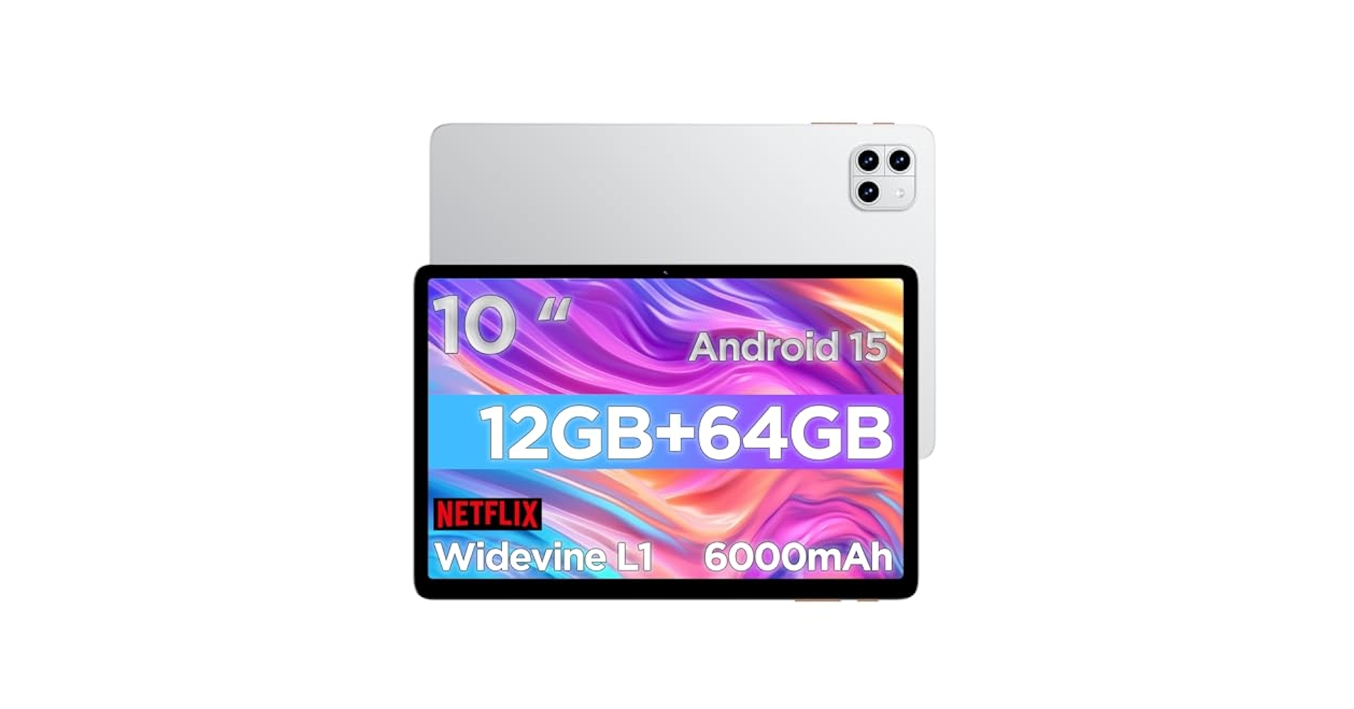 Callsky Android 15 タブレット 12GB+64GB Amazon.com : Callsky-Tab Android Tablet, 10.1 inch Android